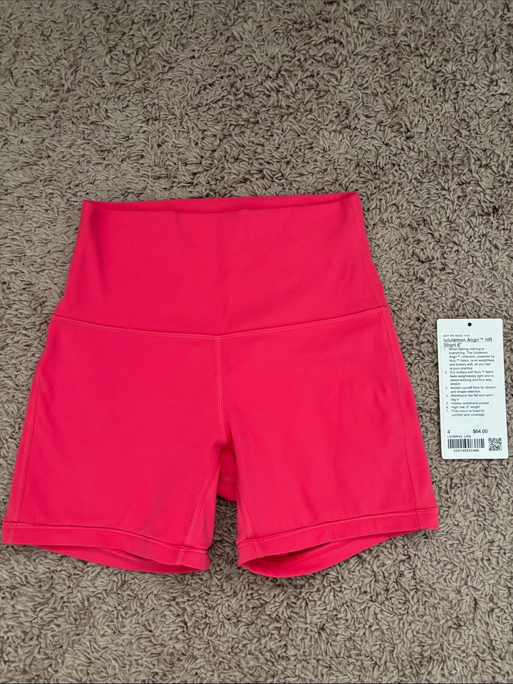 lululemon athletica High-Rise Shorts 4”